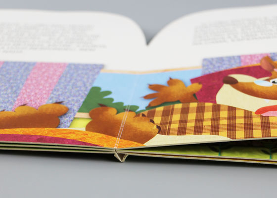 صديقة للبيئة يموت قص كرتون كتب الأطفال مع سطح الطباعة بالألوان الكاملة