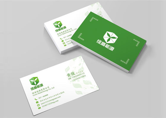 300GSM كرافت ورقة بطاقات الأعمال الإبداعية ، وبطاقات الأعمال شخصية اللون الكامل