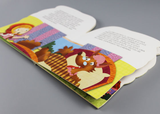صديقة للبيئة يموت قص كرتون كتب الأطفال مع سطح الطباعة بالألوان الكاملة