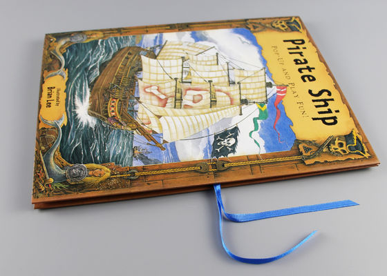 360 درجة Casebound أطفال يطفو على السطح الكتب مع غلاف لامع التشطيب